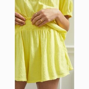 Anthropologie / Daily Practice Kimberly Shorts in Neon Celery